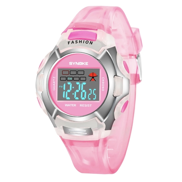 Waterproof Kids Sports Boys Girls Student LED Digital Watch Alarm Stopwatch Gift - Picture 5 of 5